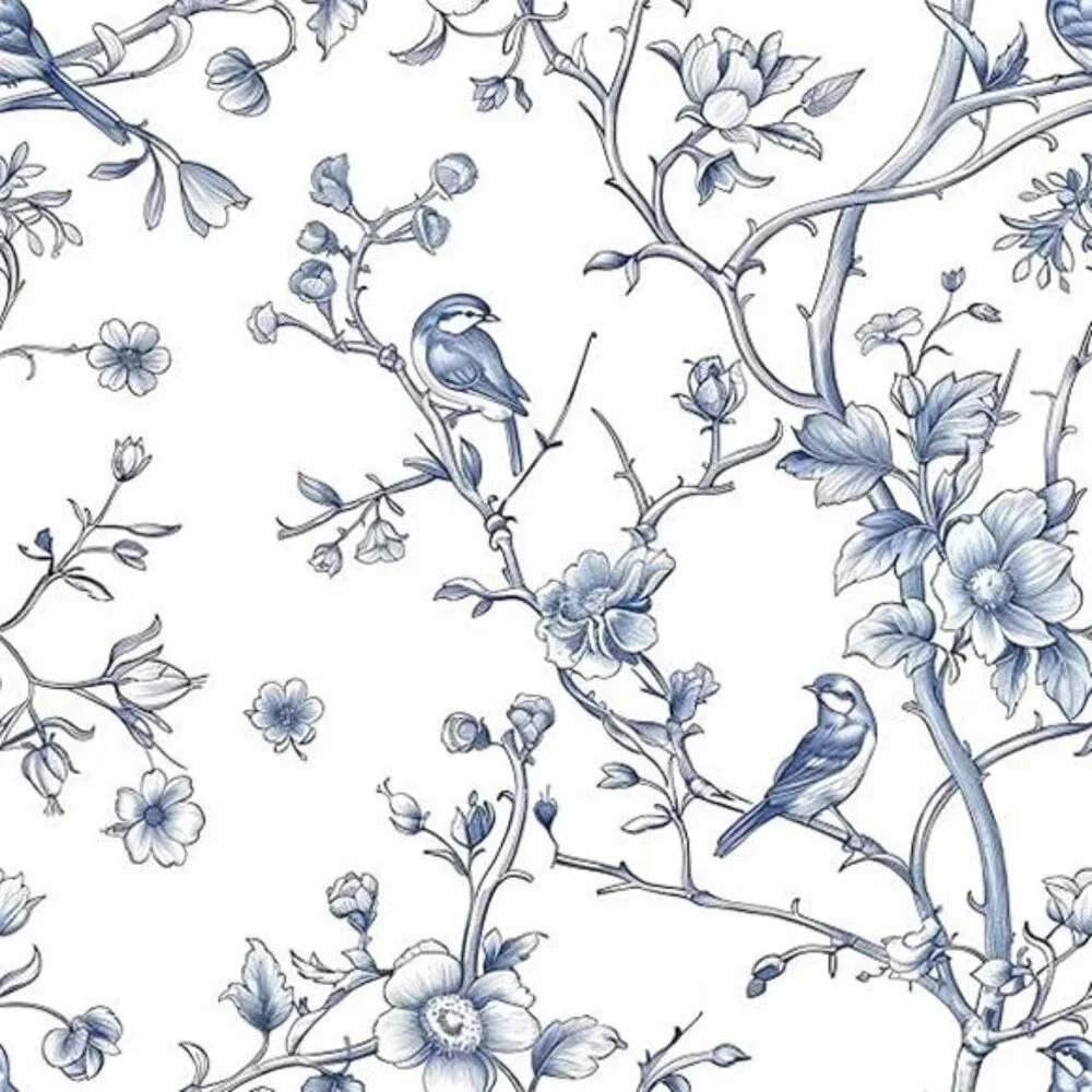 Bird Peel and Stick Wallpaper Self Adhesive Vinyl Wall Paper